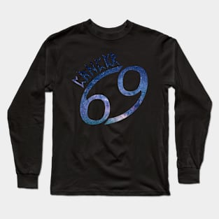 Cancer Galaxy Long Sleeve T-Shirt